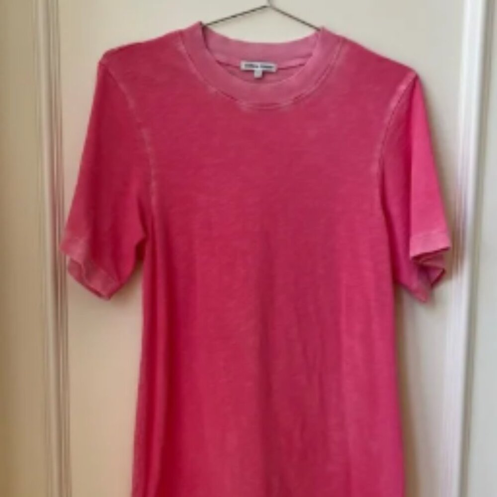 Cotton Citizen x REVOLVE Tokyo Short Sleeve Mini Dress in Vintage Hot Pink Small